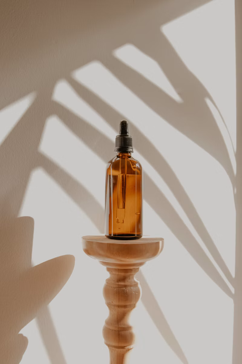 Essential oil and spa details